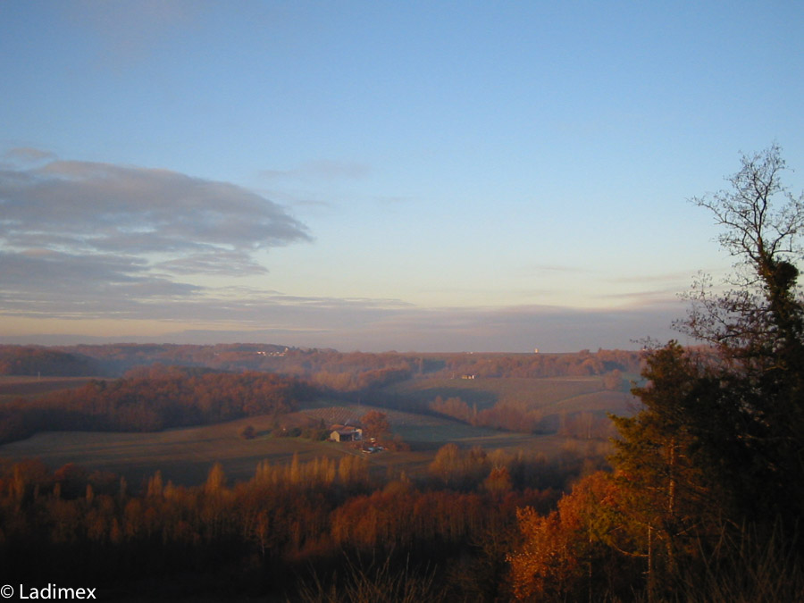 Vallée de la Gamage à l’automne